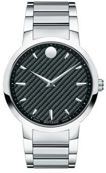 Movado Large Bold Stainless Steel Watch