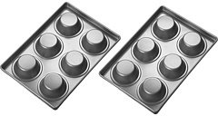 KitchenAid Professional .8mm 6-Cavity Regular-Sized Muffin Pan Set of 2