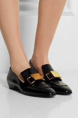 Tod's Glossed-leather loafers