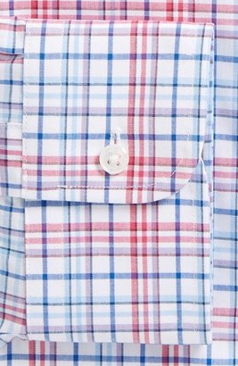 Nordstrom Traditional Fit Non-Iron Plaid Dress Shirt