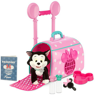Disney Minnie Mouse and Figaro Pet Travel Carrier Play Set