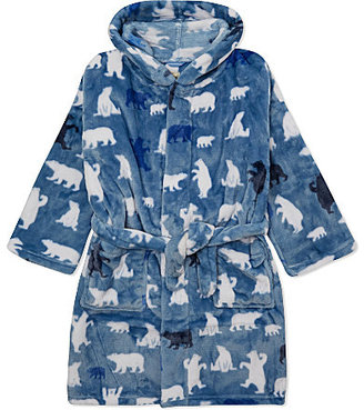 Hatley Polar bear fleece robe S-L