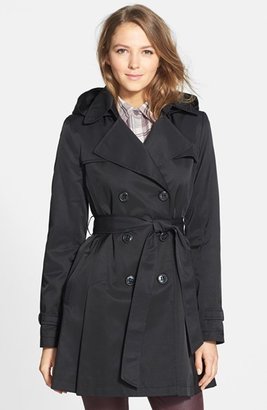 DKNY Skirted Trench