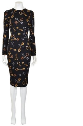 Dolce & Gabbana Key Print Dress