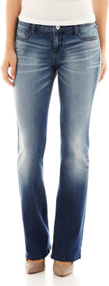 JCPenney Decree Emblem Bootcut Jeans