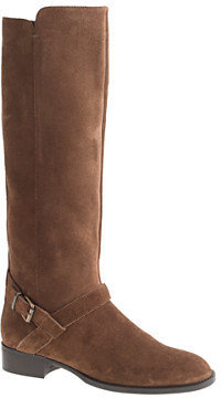 J.Crew Lowell suede buckle boots