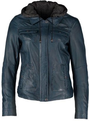 Oakwood Leather jacket denim