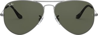 Ray-Ban 62mm Oversize Aviator Sunglasses