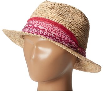 Hat Attack Fed Fedora with Fabric Band