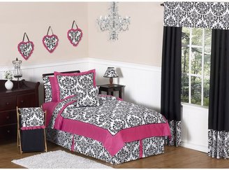 JoJo Designs Sweet Isabella Bedding Collection in Hot Pink/Black/White