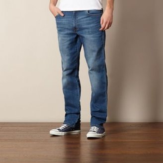 Wrangler Texas blue faded straight leg jeans
