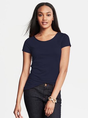 Xo Luxe-Touch Piped Tee