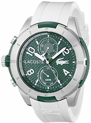 Lacoste Men's 2010758 Tonga Analog Display Japanese Quartz White Watch