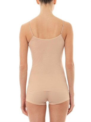 Hanro Seamless Cotton-jersey Cami Top - Nude