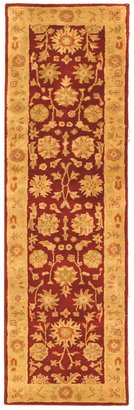 Safavieh Heritage Collection HG813A Handmade Red and Gold Hand-Spun Wool Area Runner, 2-Feet 3-Inch by 8-Feet