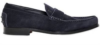 Tod's Boston Light Suede Loafers