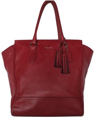 Coach Red Leather Handbag