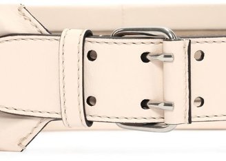 Alexander McQueen Leather Padded Belt