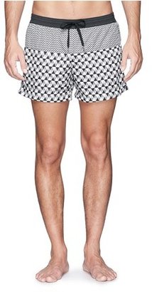 Nobrand Geometric Print Swim Shorts
