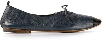 Rocco P. textured lace up shoe