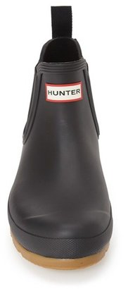 Hunter 'Original' Gum Sole Chelsea Rain Boot (Men)