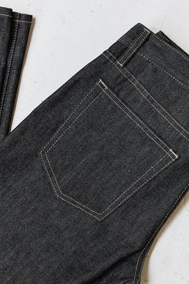Urban Outfitters Williamsburg Garment Company Grand Street Raw Black Selvedge Slim Jean