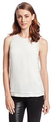 French Connection Women's Glitter Dash Top
