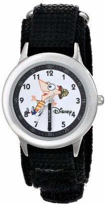 Disney Kids' W000158 Phineas Stainless Steel Time Teacher Watch