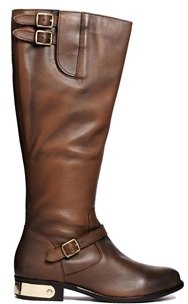 Ravel Mistry Leather Knee High Boots - Tan