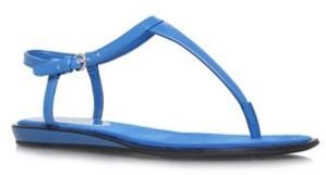 Nine West Blue 'Venga3' flat sandals