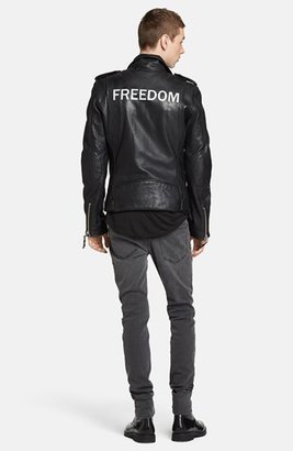 BLK DNM 'Leather Jacket 5 - Freedom' Leather Moto Jacket