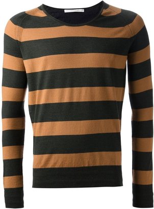 Messagerie slim fit striped jumper