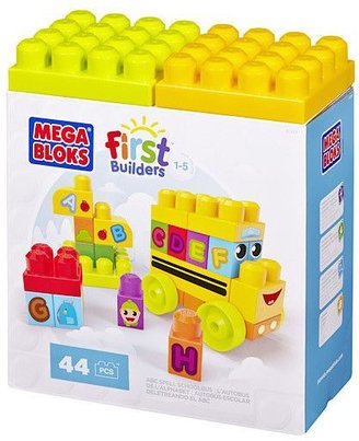 Mega Bloks first builders abc spell schoolbus