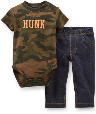 Carter's Baby Boys' 2-Piece Hunk Bodysuit & Pants Set