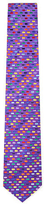 Duchamp Geo Brick silk tie - for Men
