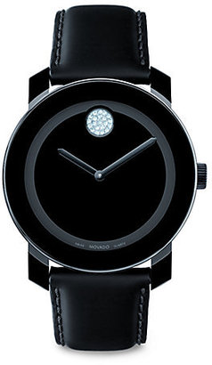 Movado Large Bold Watch/Crystal Detail