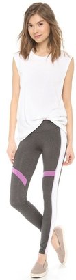 So Low SOLOW Running Pants with Contrast Piecing