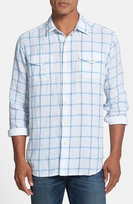 Tommy Bahama 'Montauk Breezer' Regular Fit Linen Sport Shirt