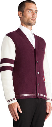 Raf Simons Fred Perry x Knitted Cardigan