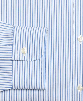 Brooks Brothers Non-Iron Madison Fit Ombre Stripe Dress Shirt