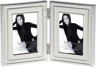 Vera Wang Wedgwood With Love Blanc Twin Folding Frame, 2x3