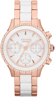 DKNY NY8825 Ceramic White Ladies Bracelet Watch