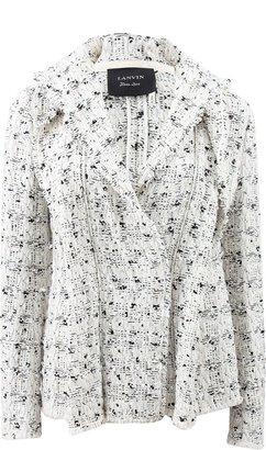 Lanvin Tweed Vest Jacket