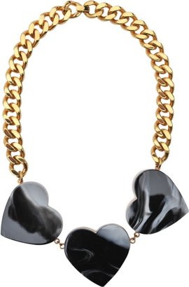 Stella McCartney Marble heart necklace