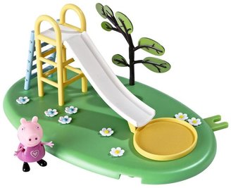 Peppa Pig Playtime Fun Slide Playset