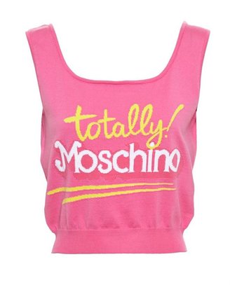 Moschino Totally Cropped Tank Top