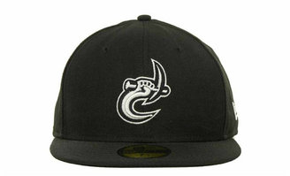 New Era Charlotte 49ers Black on Black with White 59FIFTY Cap