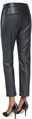Richard Chai Andrew Marc x Sportswear Leather Trouser