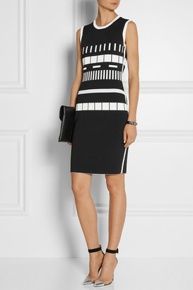 Narciso Rodriguez Reversible printed tech-jersey dress