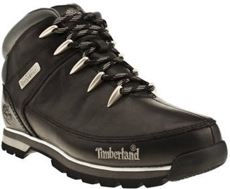 Timberland mens black eurosprint boots